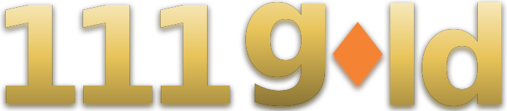 111 gold logo